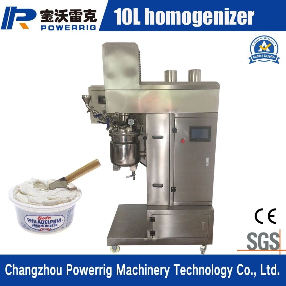 High Shear Cosmetic Product Homogenizer Mixer Machine