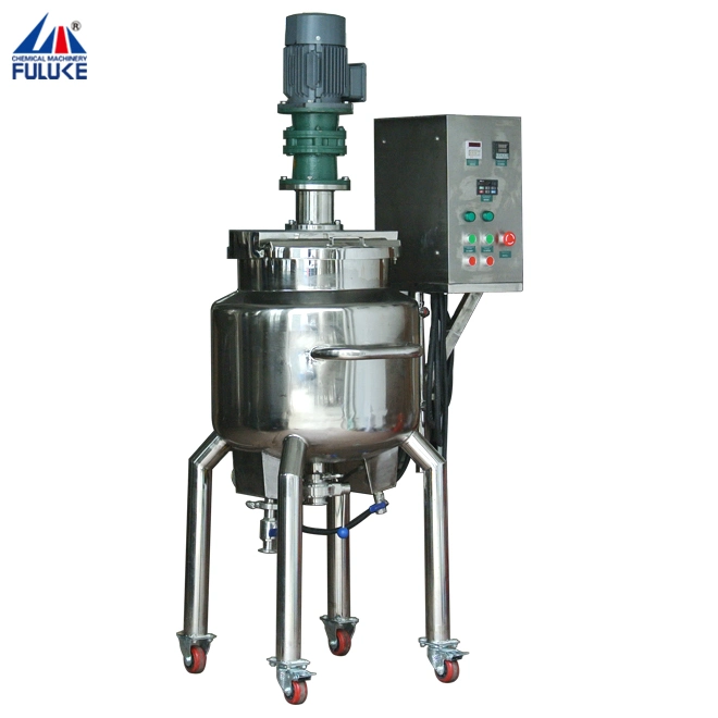 Guangdong New Cosmetic Cream Making Machine Homogenizer Vacuum Machine Mixer