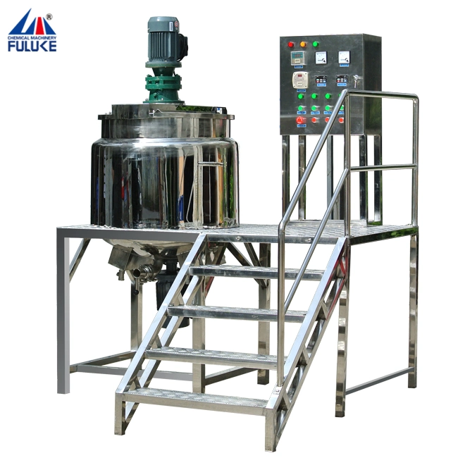 200L Mixing Tank Stainless Steel Chemical Mixing Tank Jacketed Mixing Kettle