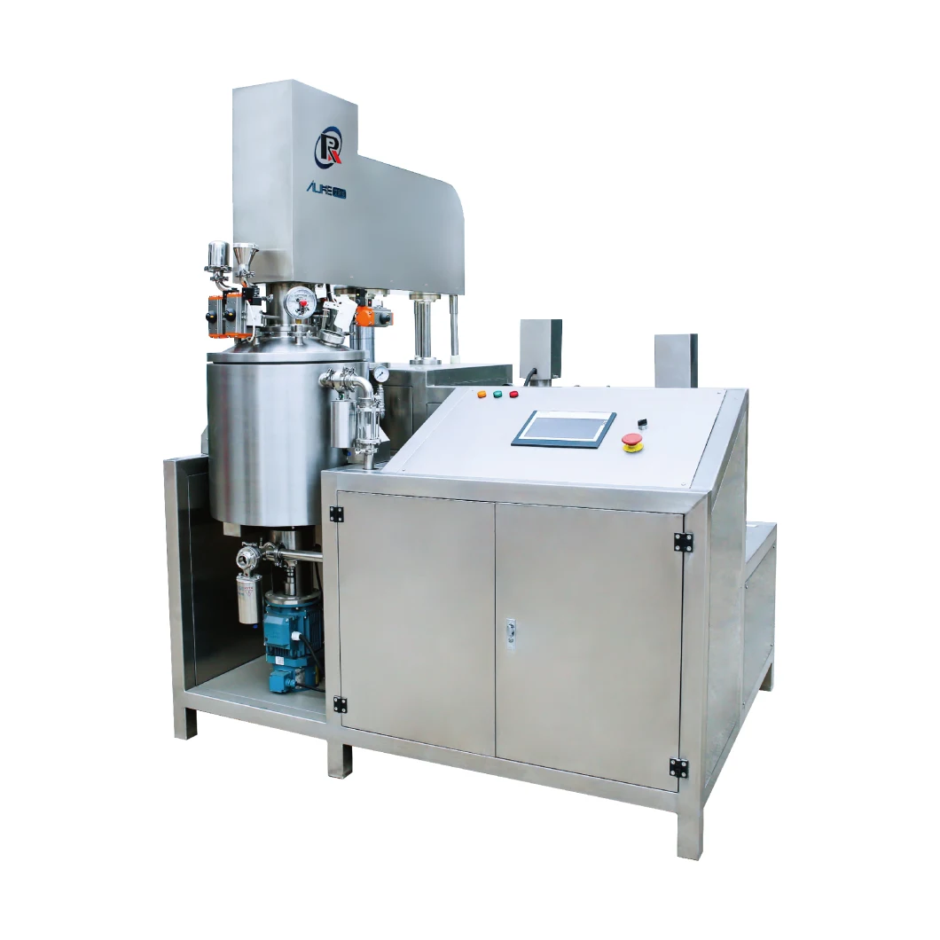 Eric-50L Vacuum Emulsifying Mixer Laboratory Homogeneous Emulsifier with PLC