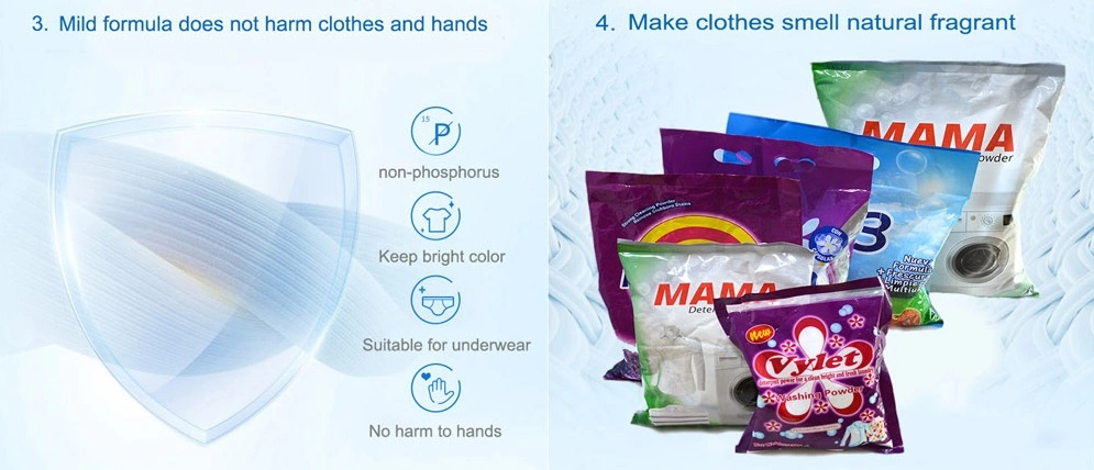 Wholesale OEM/ODM Hand or Machine Wash Laundry Washing Detergent Powder Soap Powder Detergent