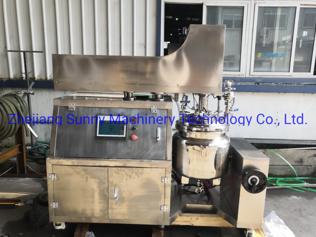 China Vacuum Mixing Emulsifying Machine with CIP Cleaning System