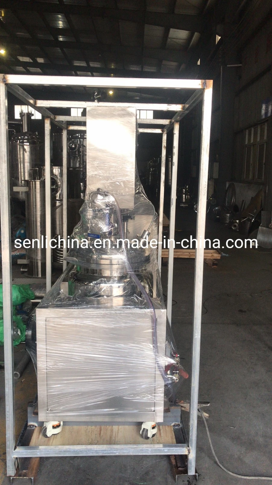 Stainless Steel Vacuum Emulsifying Machine High Shear Homogenizer