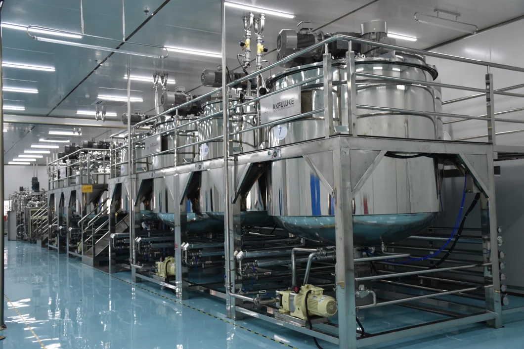 Automatic Detergent Liquid Soap Mixer Manufacturing Machine Line