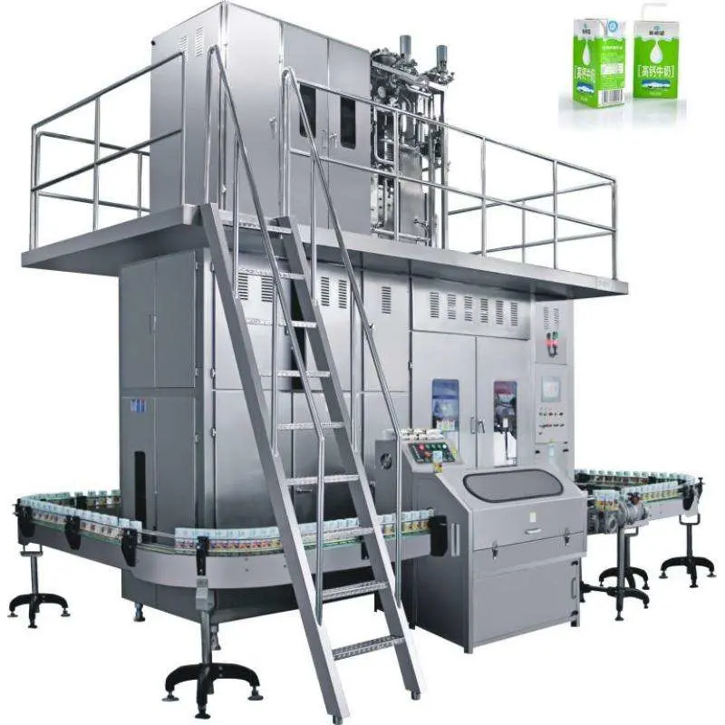 Processing Line Type Uht Plant Plate Milk Pasteurizer and Homogenizer Milk Production Machinery
