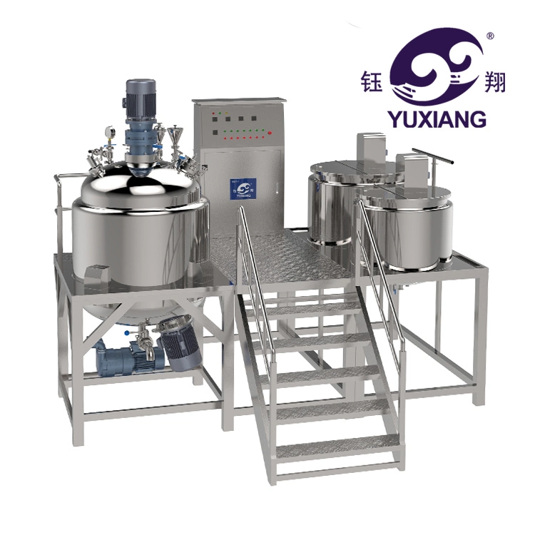 Guangzhou Yuxiang Jbj-1000L Shampoo Making Machine Stainless Steel Mix Tank
