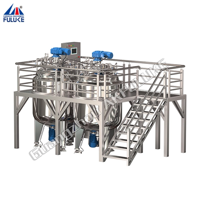Emulsion Mixer Machine Used Double Cone Blender for Sale