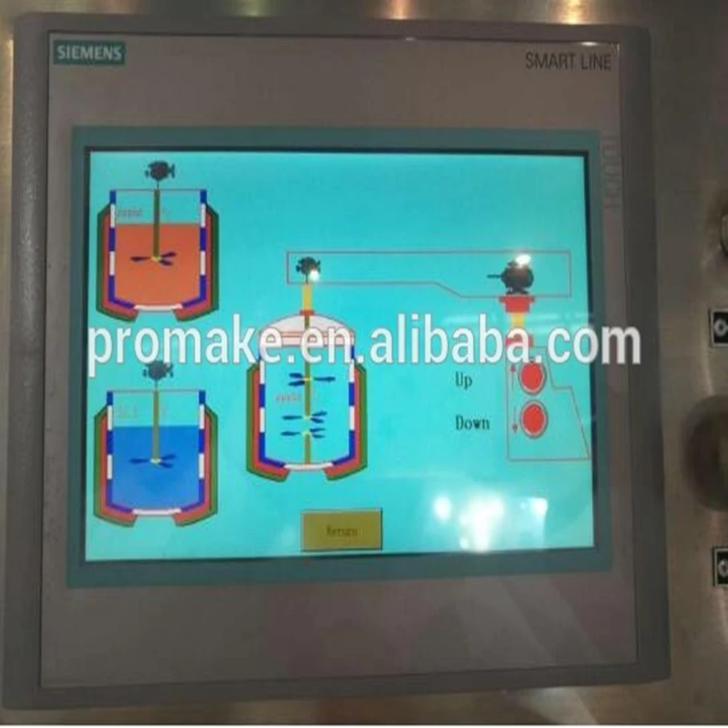 Promake Patent Ika Technology Touch Screen Cosmetics Ointment Vacuum Mixer Emulsifier
