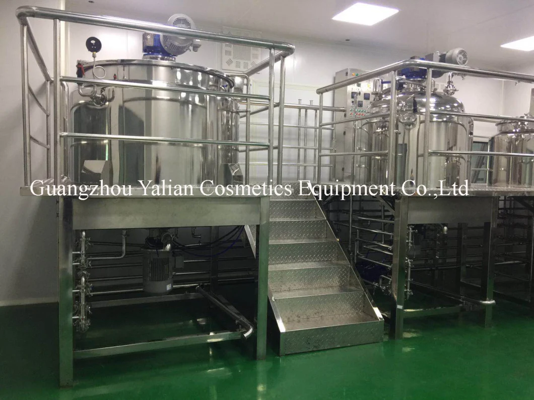 Homogenizer Mixing Tank Stainless Steel Mixing Vessels Mixing Tank