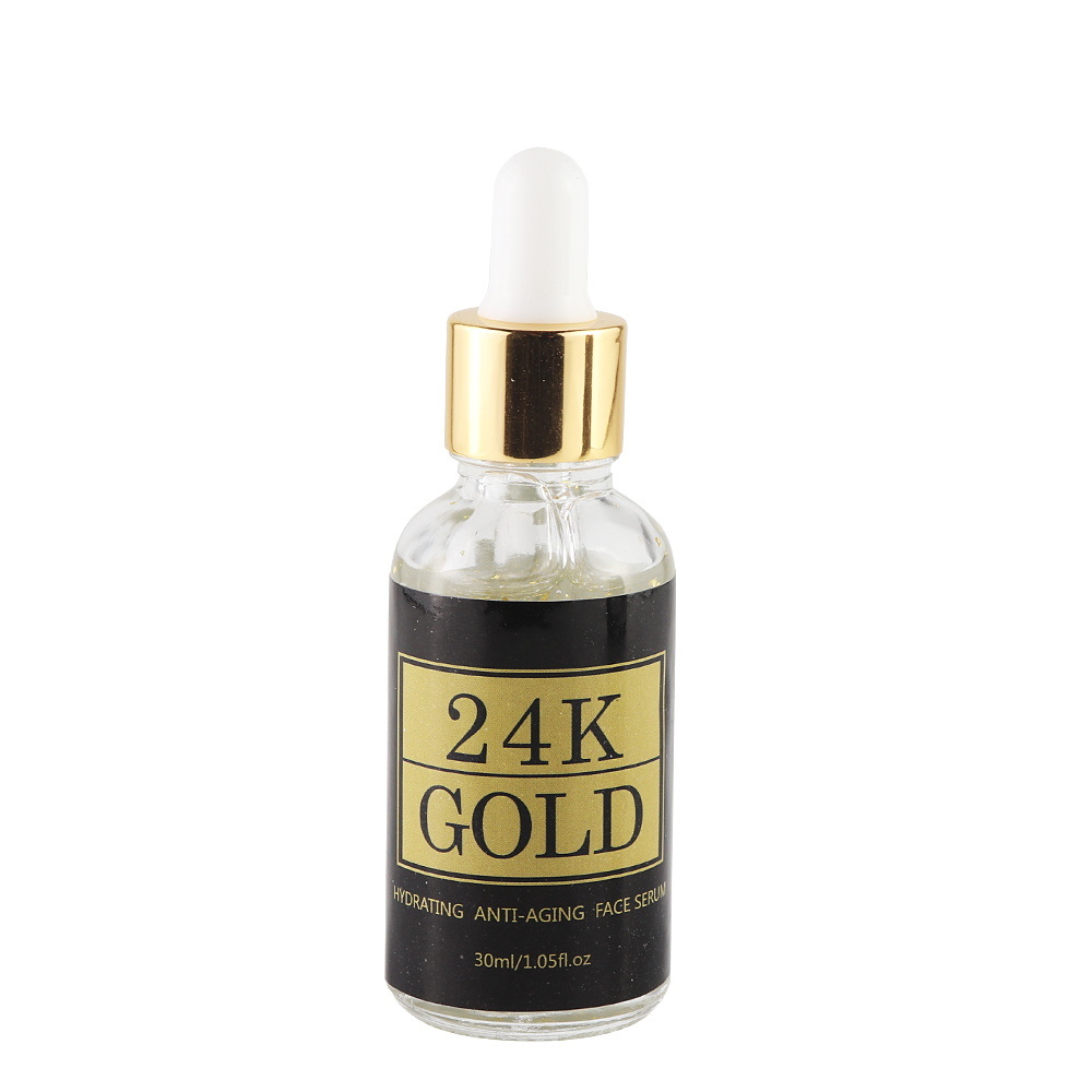 Private Label 24K Gold Essence Face Serum for Skin Care