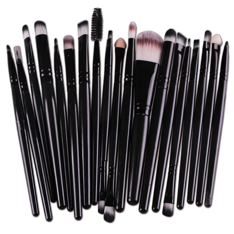 20PCS Makeup Brushes Eyeliner Eyelash Lip Make up Brush Cosmetic Beauty Tool Kit
