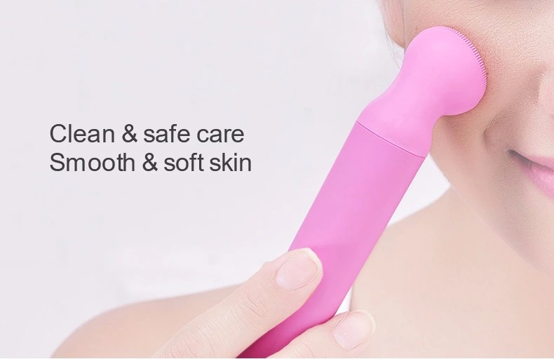 Waterproof Facial Beauty Instrument Silicone Facial Brush Cleanser/ Face Massager Brush