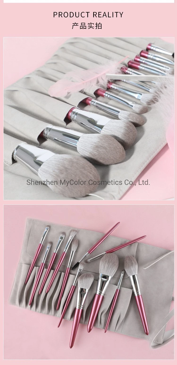 Professional Cruelty-Free Brush Set 12PCS Makeup Brush Set Powder Foundation Cosmetics Tools