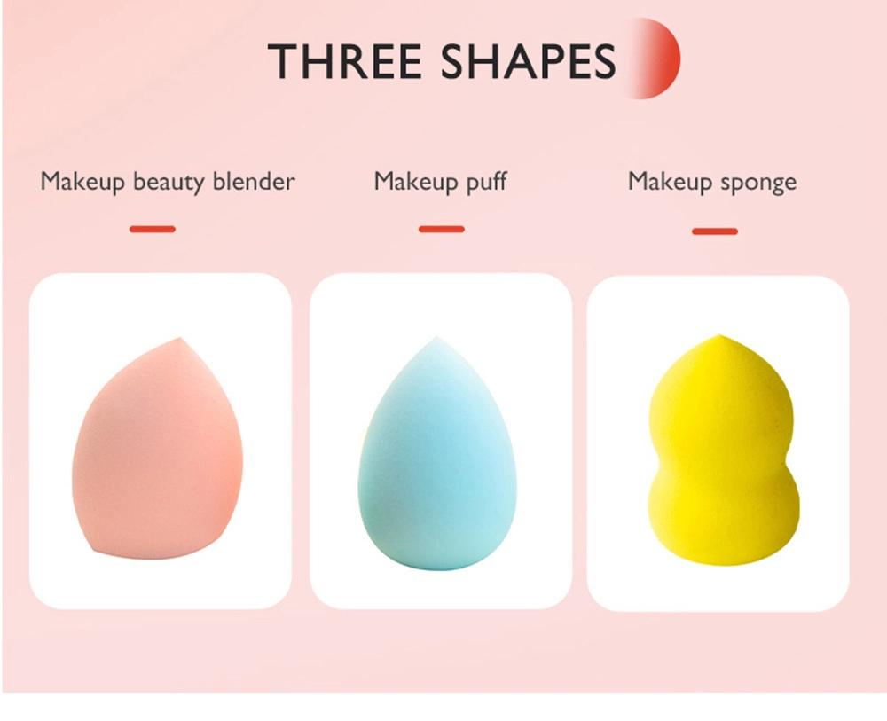 Beauty Makeup Sponge Avocado Lemon Peach Fruit Shaped Makeup Sponges Makeup Sponge Set