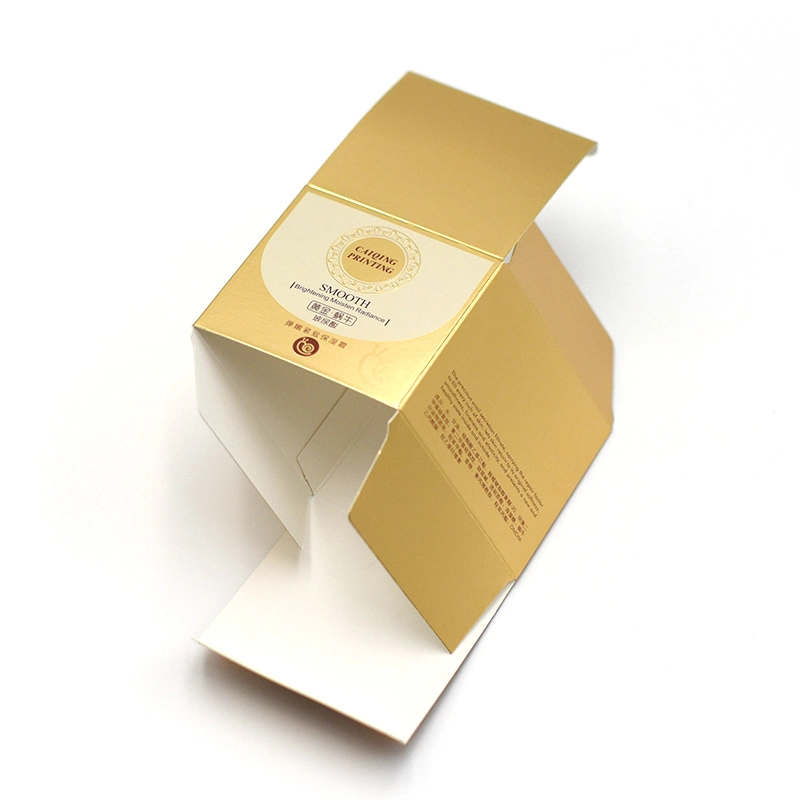Luxury Logo Printed Paper Cardboard 10ml 20ml Vial Packaging Box Custom for Liquid Foundation Bottle