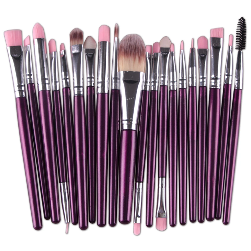 20PCS Makeup Brushes Eyeliner Eyelash Lip Make up Brush Cosmetic Beauty Tool Kit