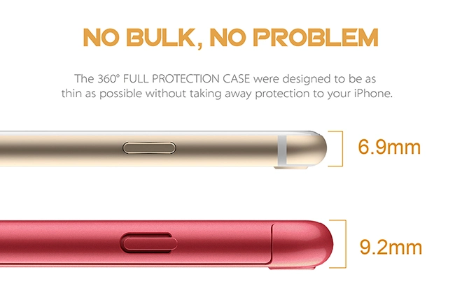 Ultra Thin Full Coverage Protection Hard Slim Case iPhone 6