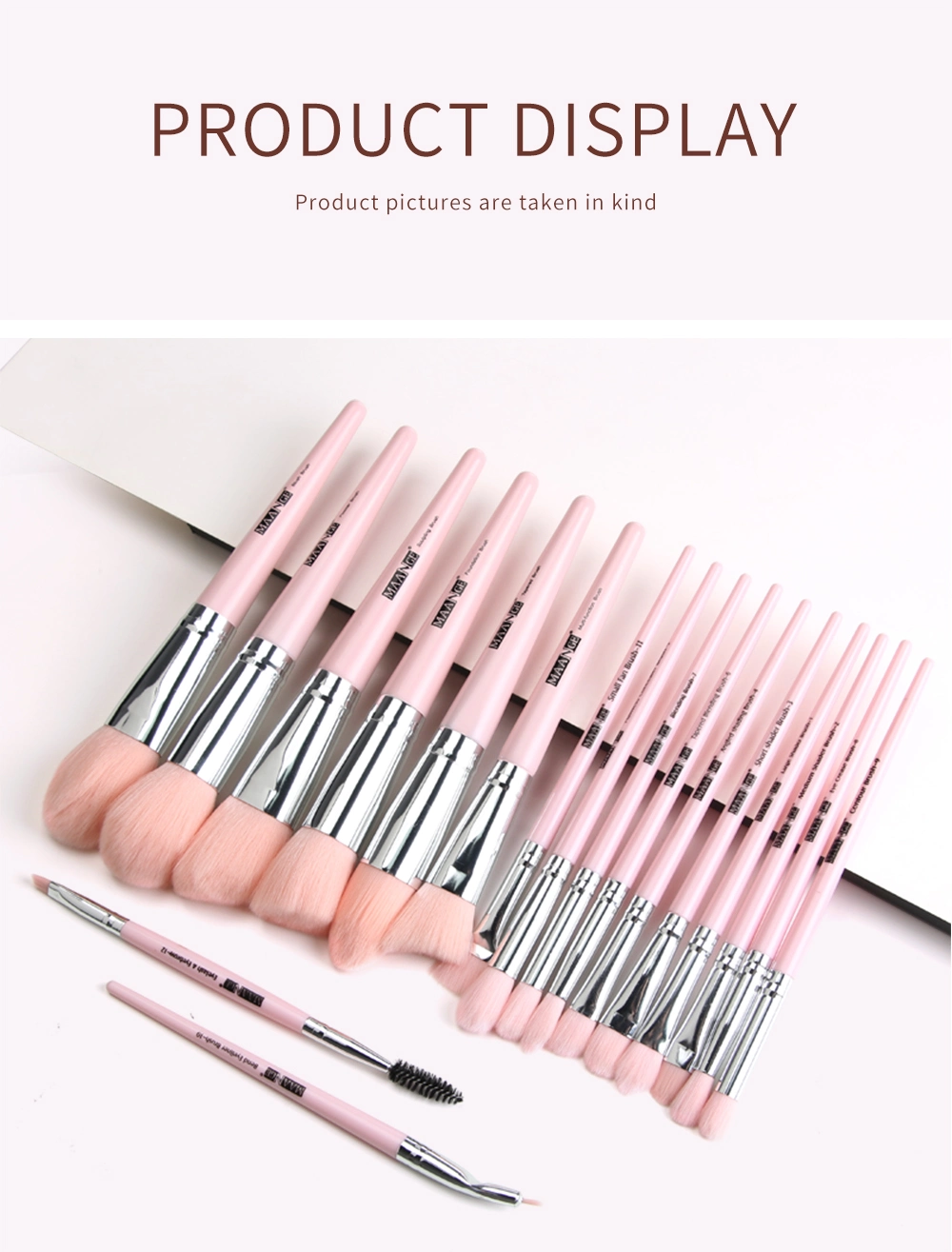 18PCS/Set Makeup Brushes Multifunctional Brush Set Powder Eyeshadow Make up Brush