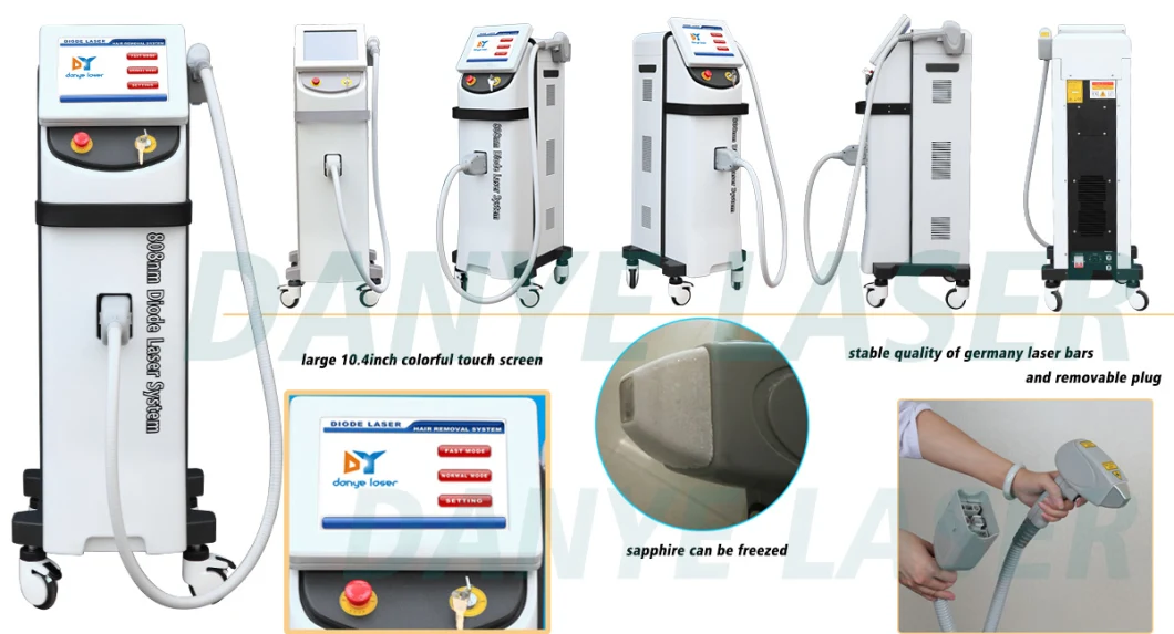 Effective Flawless Brows Hair Remover Laser Diodo 808nm Esthetics Device