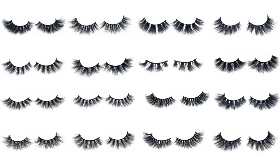 25mm Mink Eyelash Fluffy 3D Mink Lashes Wholesale 3D Mink Eyelashes