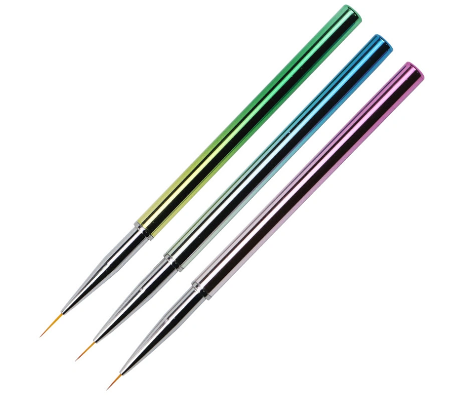 High Quality 3PCS Nail Brush Set UV Gel Polish Bright Nail Art Lines Brush Thin Liner Paint Gradient Brushes Nails