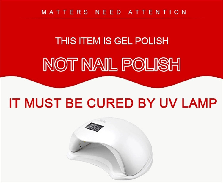 Soak off Gel Polish UV Nail Gel Polish UV Gel Polish for Nail Paint