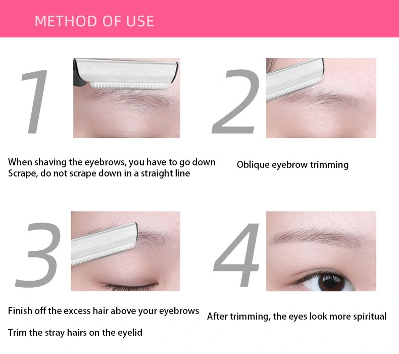 Best Mini Women Disposable Facial Eyebrows Hair Remover Shaper Blade Razor Eyebrow Shaver Trimmer Razor