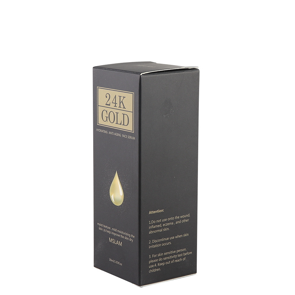 Private Label 24K Gold Essence Face Serum for Skin Care