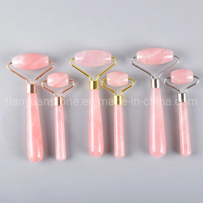 Jade Stone Roller for Face with Gua Sha Facial Massager Tool Jade Roller