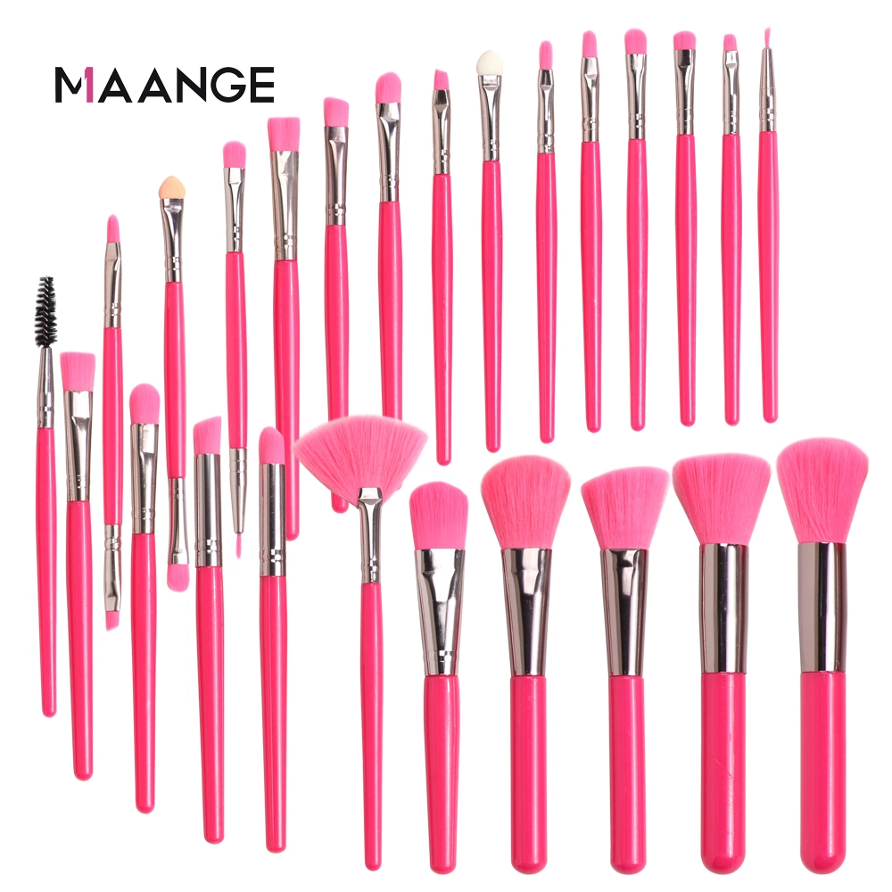 Custom Hot 25PCS/Set Beauty Makeup Brushes Set Professional Cosmetics Brush Kit