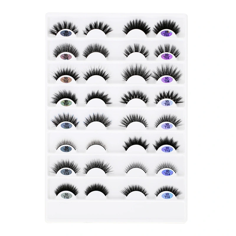 2020 Newest Styles Magnetic Eyeliner Eyelashes Magnetic Lashes 3D 5D Magnetic Silk Strips Eyelashes