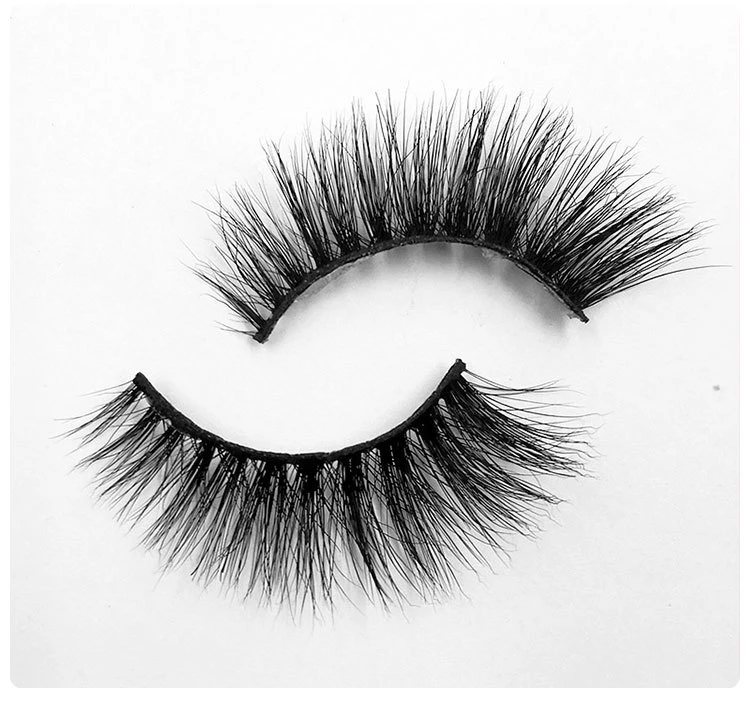 Mink Lashes 3D Mink Eyelashes 100% Mink Eyelashes Vendor with Eyelash Packaging Box