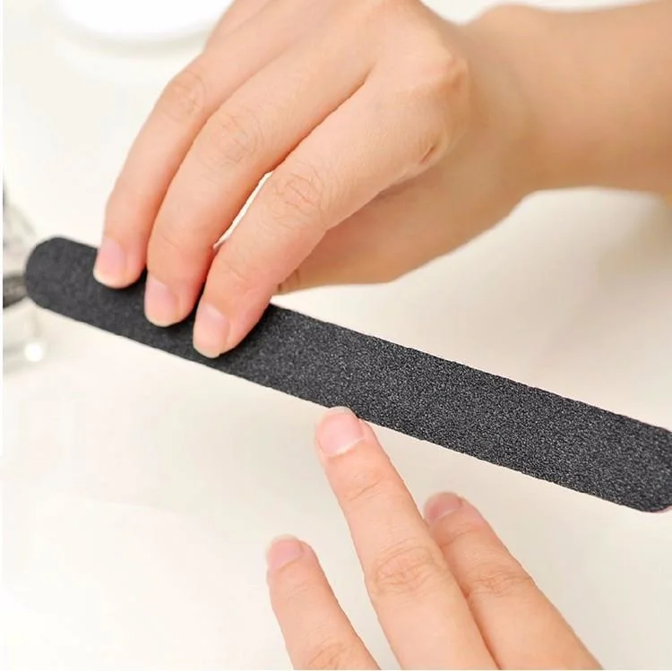 OEM Nail Art Double Side Round Head Reusable 100/180 Nail File