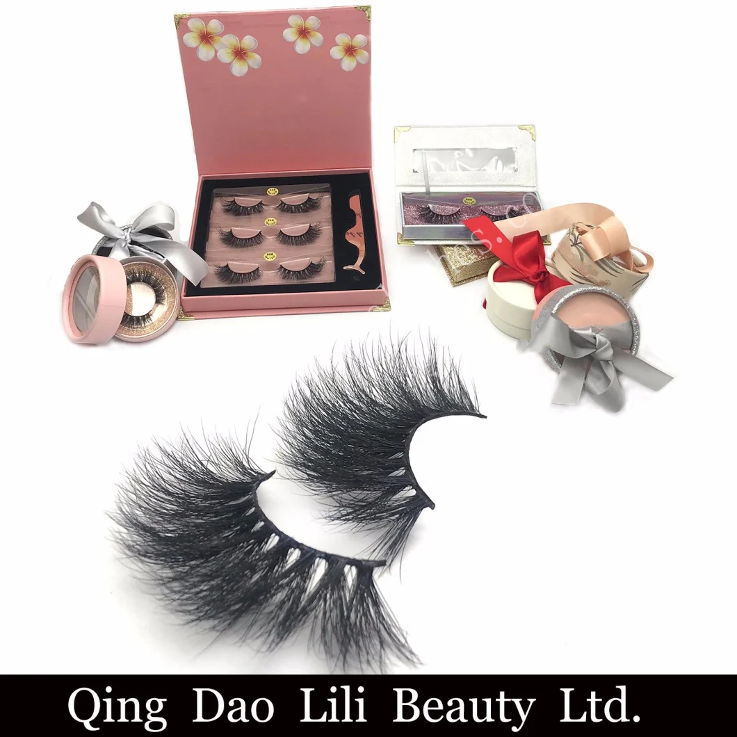 Luxury 3D Mink Eyelash 100% Real Mink 3D Eyelash Wholesale Supplies