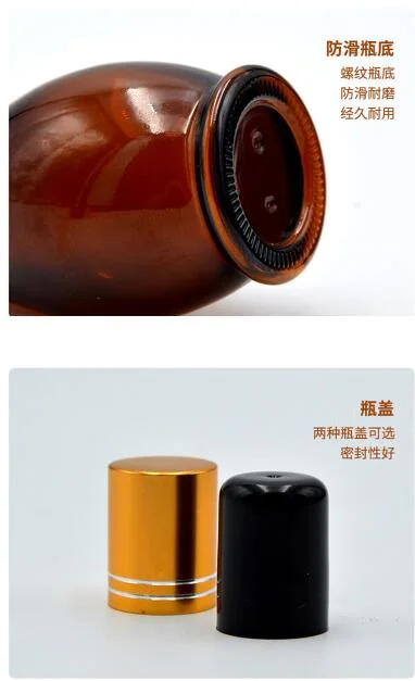 Wholesale Glass Essential Oil Bottle Amber Essential Oil Roller Bottles for Essential Oils Perfumes