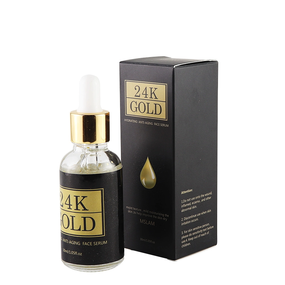 Hot Selling 24K Gold Serum Skin Care Private Label Facial Essence