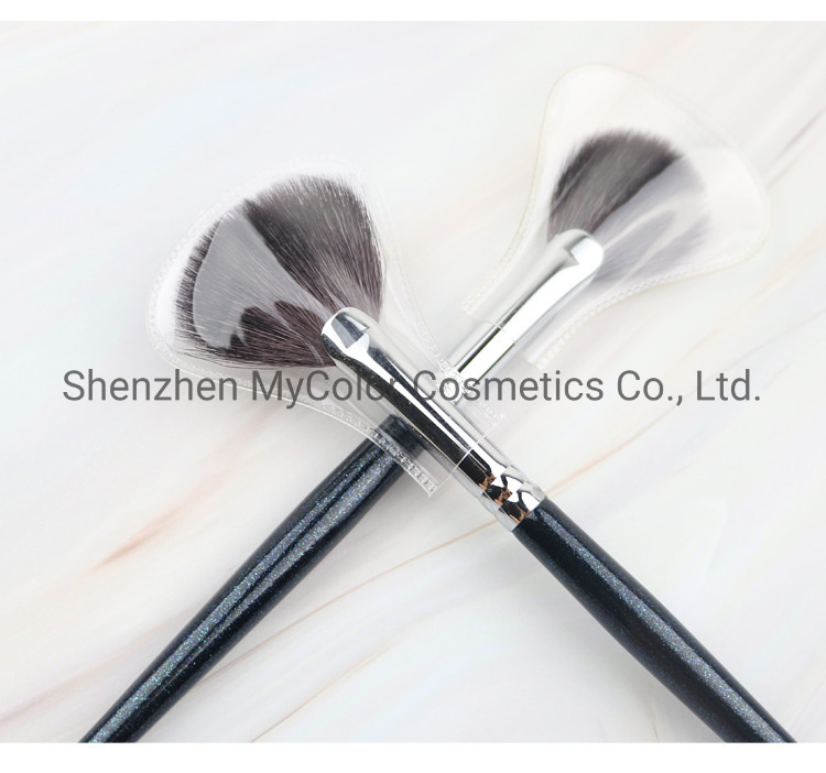 Professional Highlighter Fan Makeup Brush Xgf Goat Hair Small Blush Brush Makeup