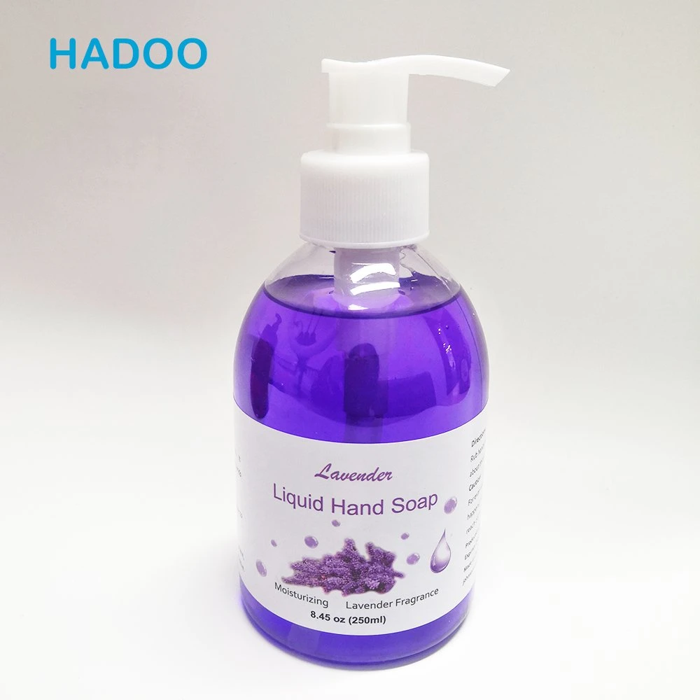 Custom Logo Design Good Quality Glycerin Moisturizing Hand Wash Liquid Soap Gentle Formula pH 6