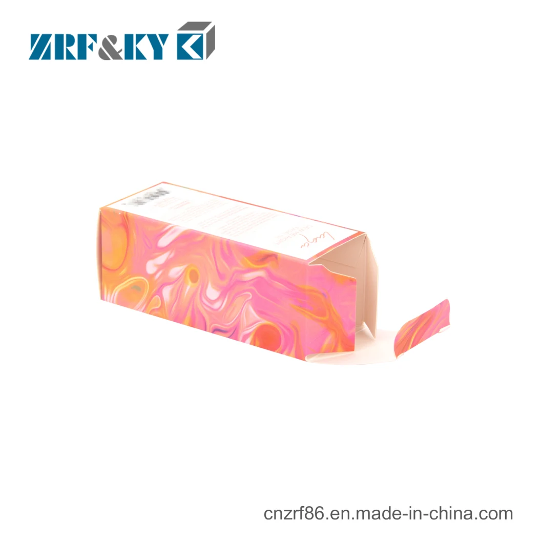 Custom Printed Facial Skin Care Packaging Essence Oil Cream Box