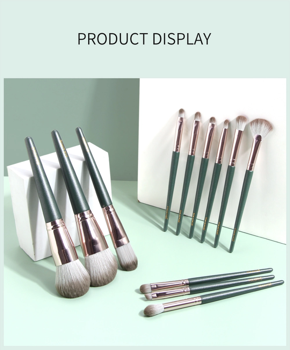Wholesale Hot Sales 12PCS Professional Cosmetic Brush Set Synthetic Makeup Brushes