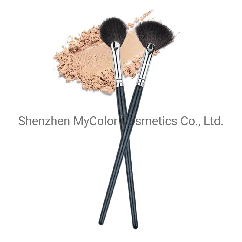 Professional Highlighter Fan Makeup Brush Xgf Goat Hair Small Blush Brush Makeup