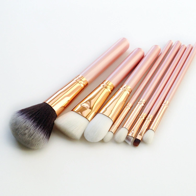New Design Makeup Brushes 8PCS Makeup Brushes Kit Comes with Organizer Case Cosmetics Brush Esg13932