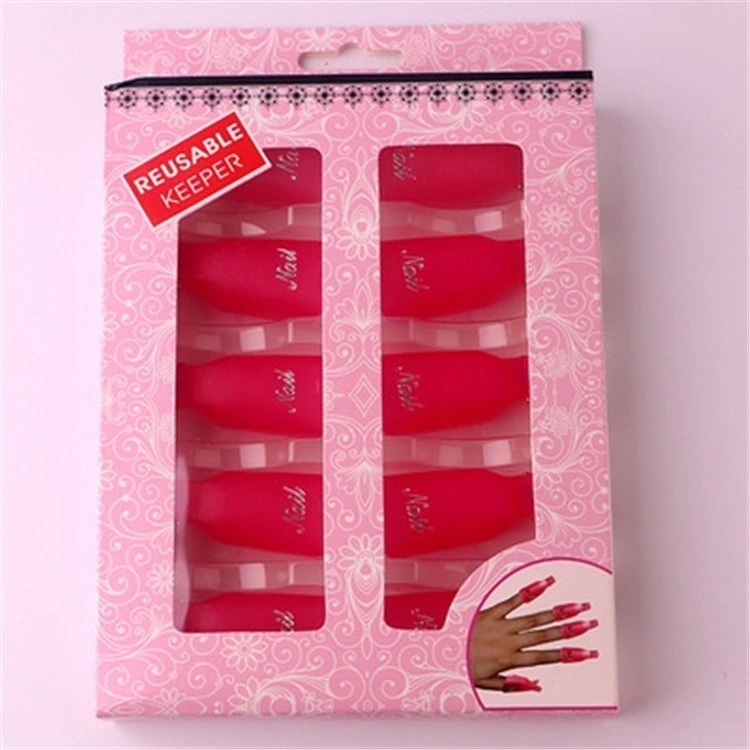 10PCS Gel Polish Nail Remover Kit, Manicure Reusable Keeper Clip Tool