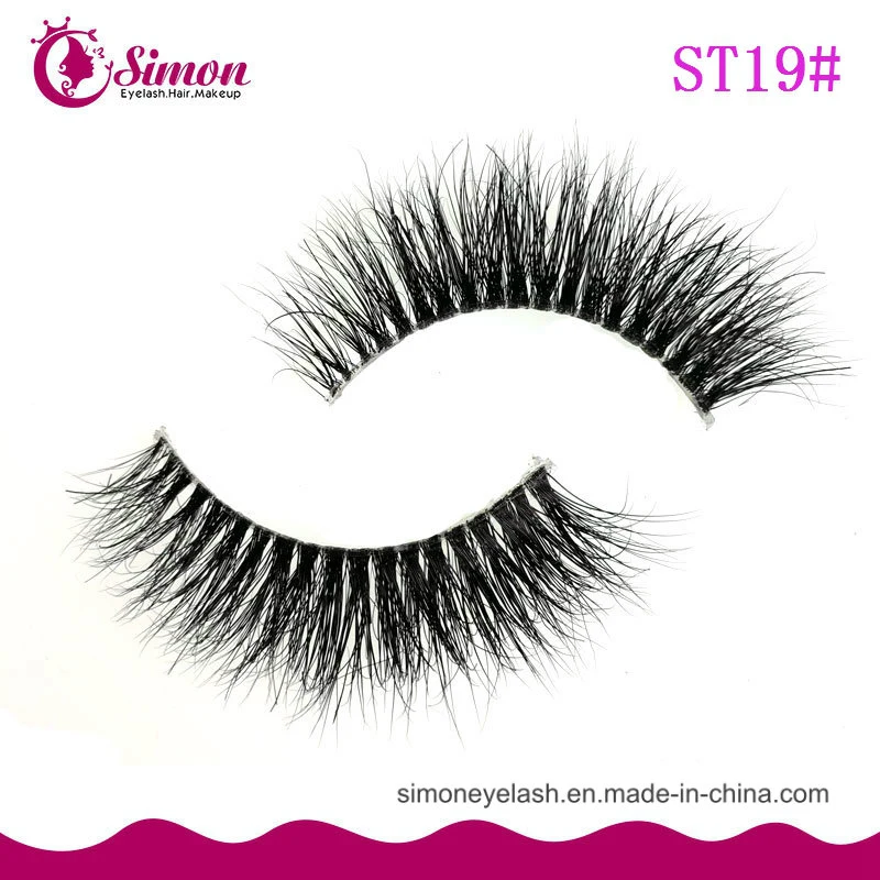 Wholesale False Eyelash Premium Mink Fur Eyelashes with Custom Box