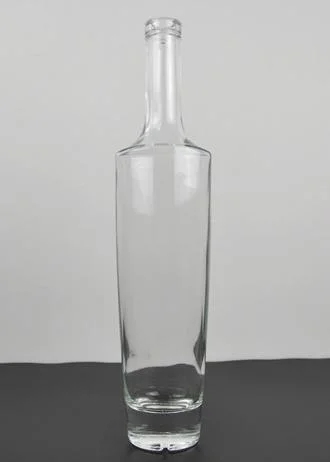 530ml Transparent White Wine Bottle High Definition Smooth High Quality Glass Bottle[New]