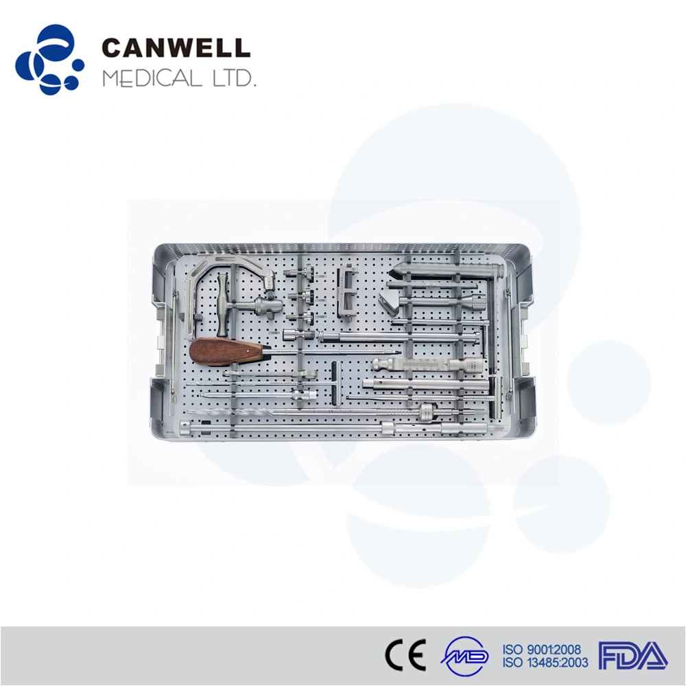 Canwell Medical Pfna Instruments Set Interlocking Nail Orthopedic Intramedullary Nail Surgical Hospital Instrument Set