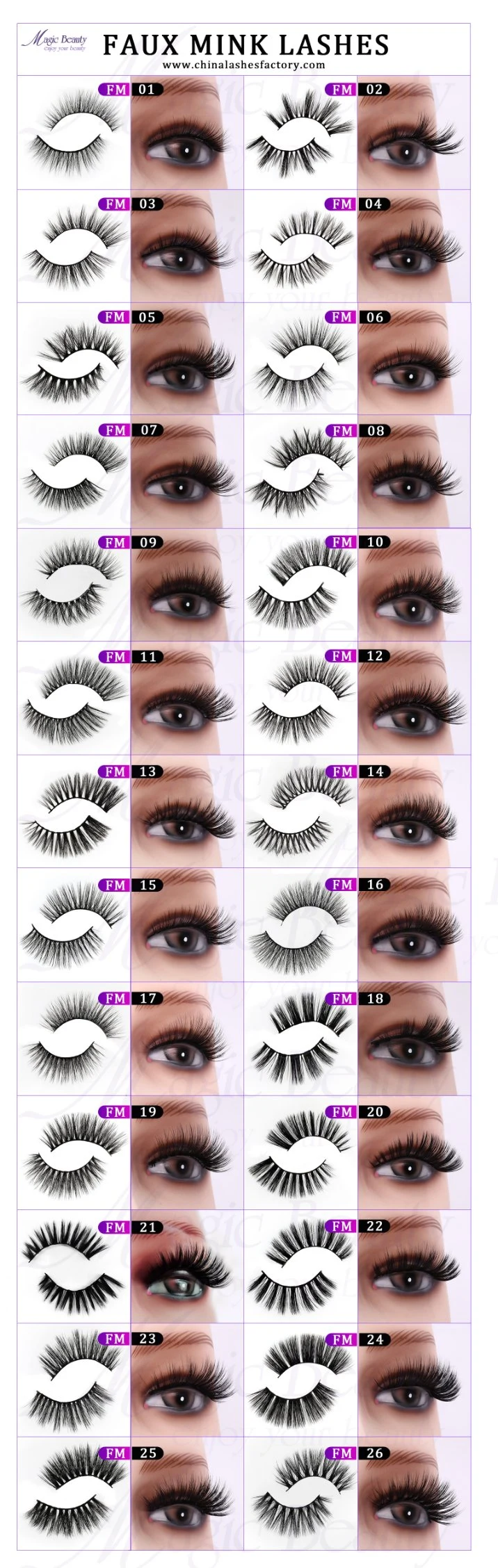 Lashes 2020 3D Faux Mink Eyelashes Vendors 3D Eyelash