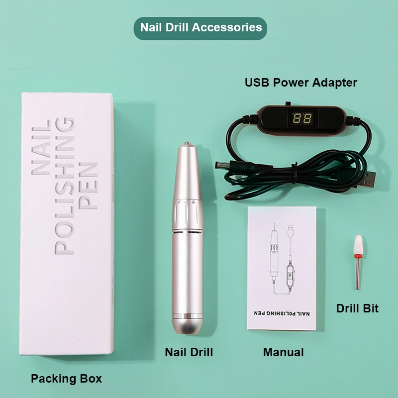 Polish Pen Shape Manicure Art Machine Electric Portable Nail Drill