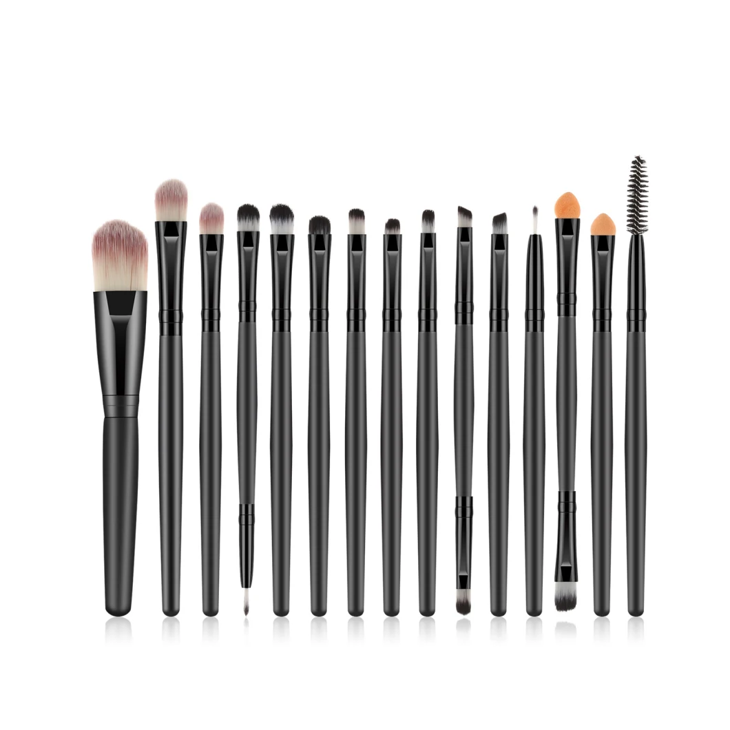 15PCS Makeup Brushes Set Eye Shadow Foundation Powder Eyeliner Lip Make up Brush