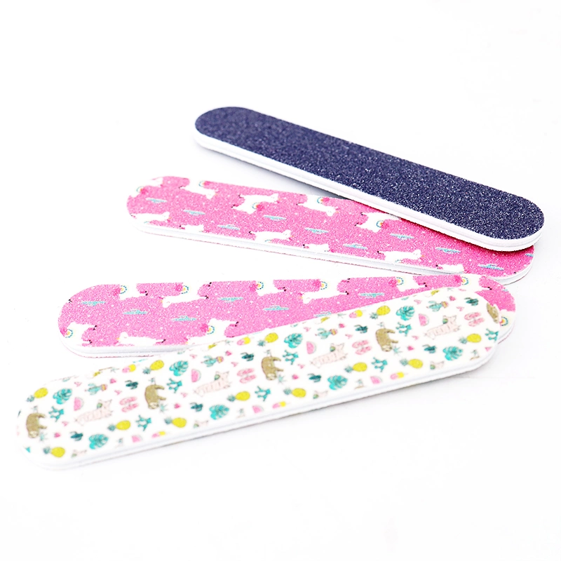 Professional Manicure Pedicure Tools Shape and Smooth Nails 100/180 Grit Purple 180/240 Nail Files